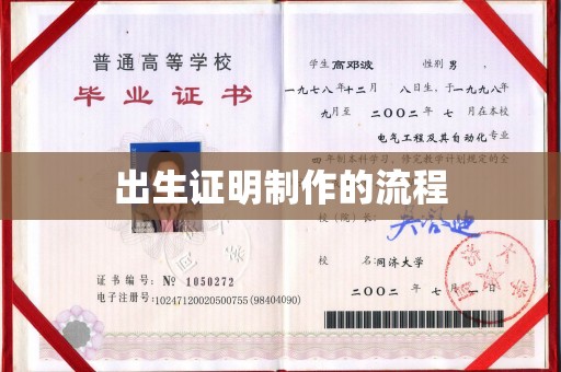 青铜峡出生证明制作的流程