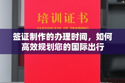 青铜峡签证制作的办理时间，如何高效规划您的国际出行