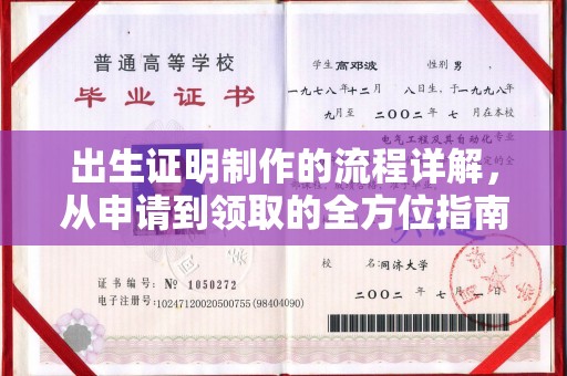 青铜峡出生证明制作的流程详解，从申请到领取的全方位指南